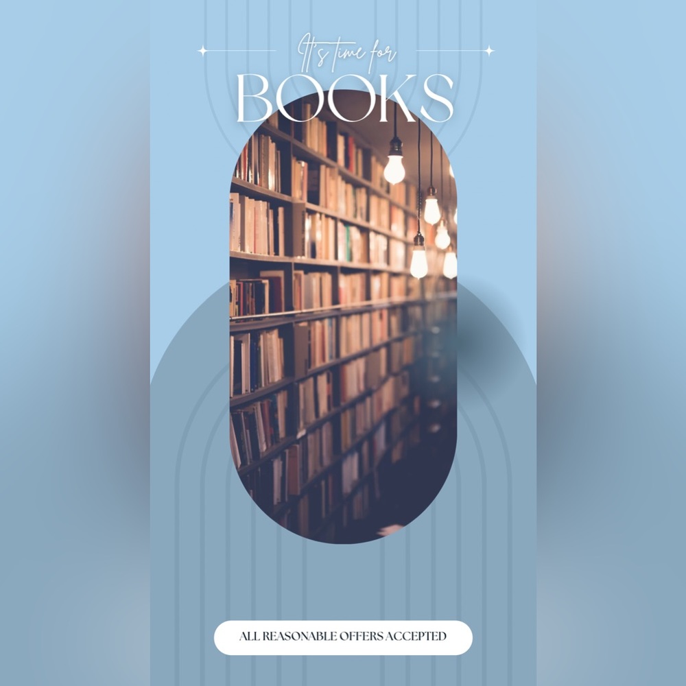 Calling all bookworms 3 for $20